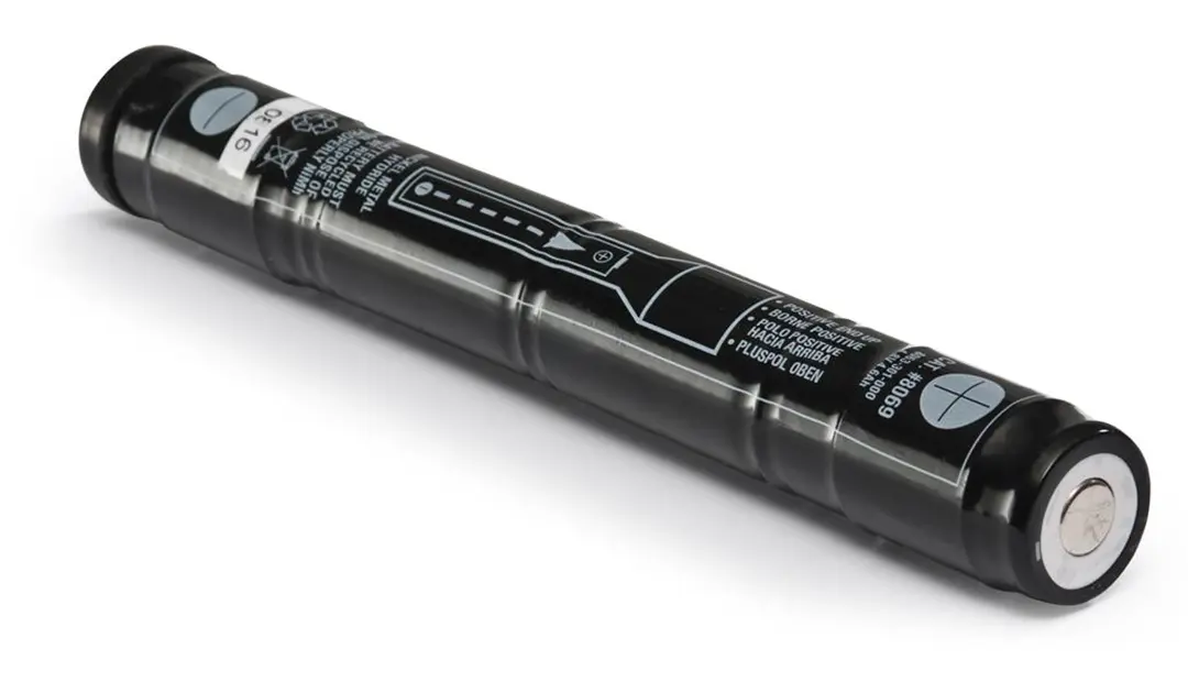 PELI LED Taschenlampe Mod. 8060AC schwarz + 4 C NiMH