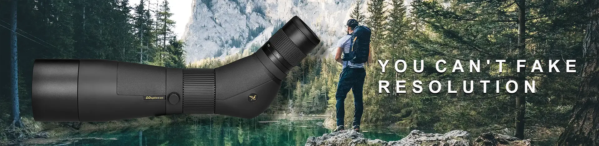 DDoptics Spektiv SHG 30–60x85 APO – Premium Spektiv für höchste Auflösung und brillante Bildqualität