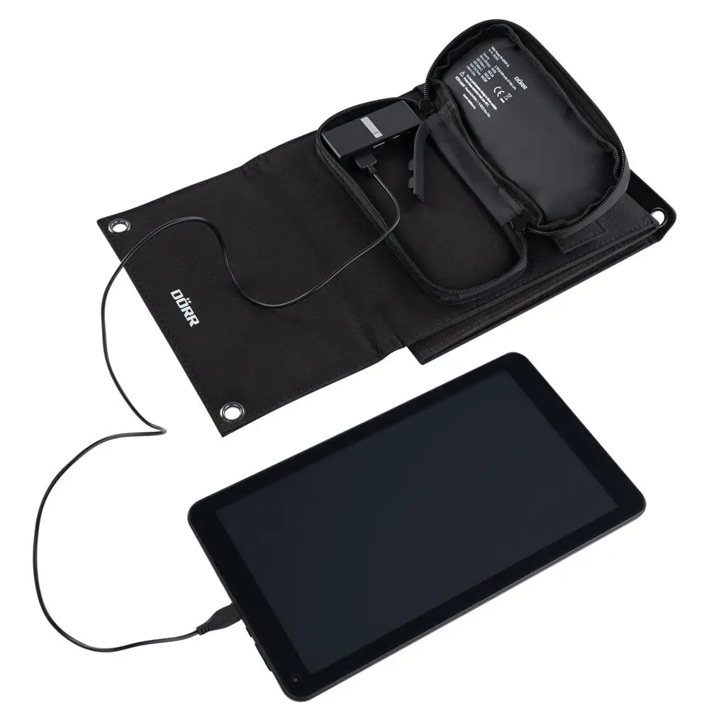 Dörr Solar Panel PB-10000 mAh 21W XL mit Powerbank Dörr Solar Panel PB-10000 mAh 21W XL mit Powerbank