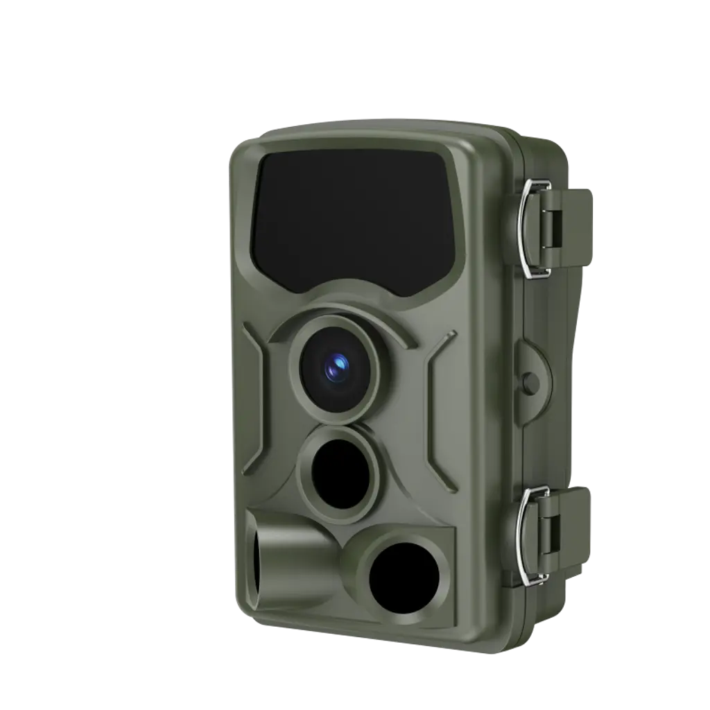 BRAUN Scouting Cam Black800 Seitenansicht mit Verschlüssen