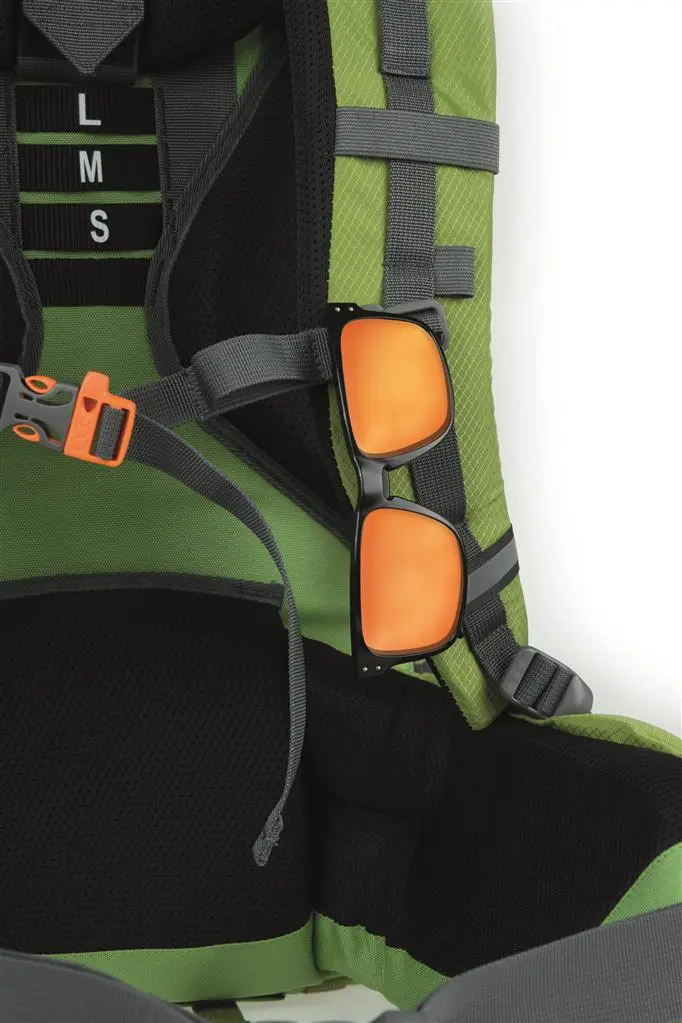Rucksack Outdoor Pro 65 + Pro 15 grün