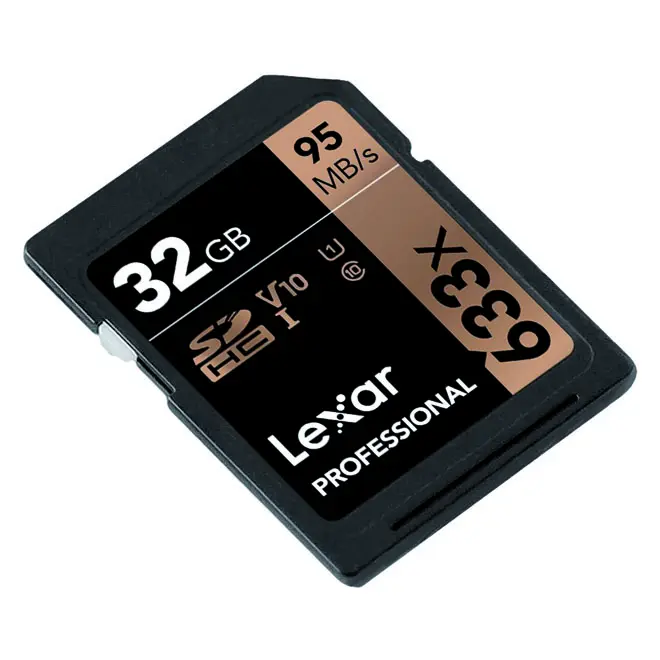Lexar SDHC Professional 633x Speicherkarte 32GB