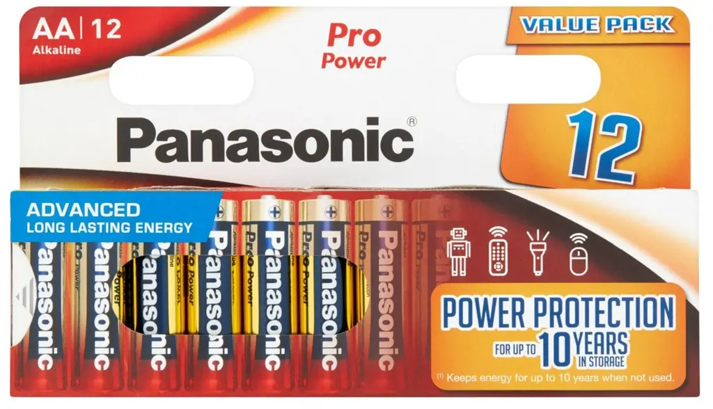 Panasonic Pro Power LR 6 Mignon AA 1.5V (12 Stück) Panasonic Pro Power LR 6 Mignon AA 1.5V (12 Stück)