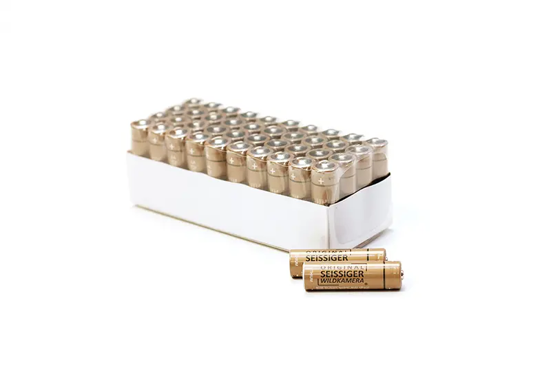SEISSIGER Lithium-Batterien 40 Stück