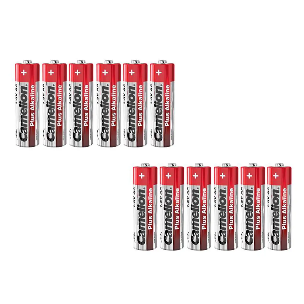 Camelion Plus Alkaline Batterie Mignon AA LR6 1.5V (12Stück) 