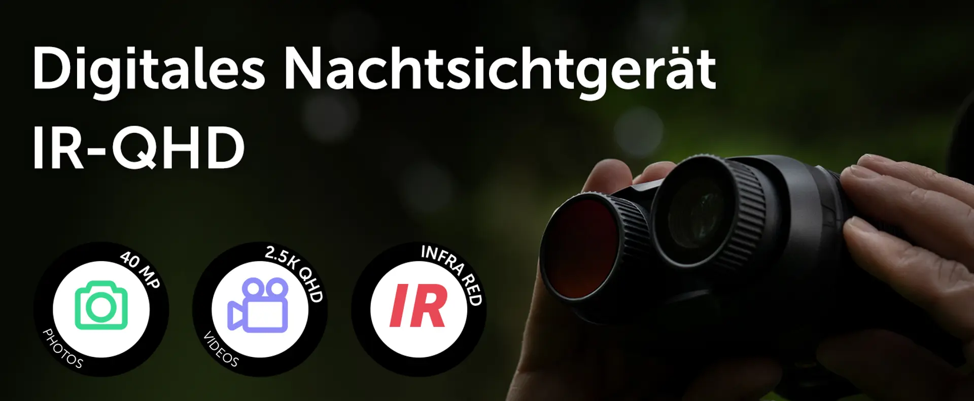 DÖRR Digitales Nachtsichtgerät IR-QHD