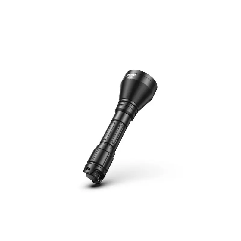 SPERAS TH11K Jagdlampe Seitenansicht mit strukturiertem Aluminiumgehäuse