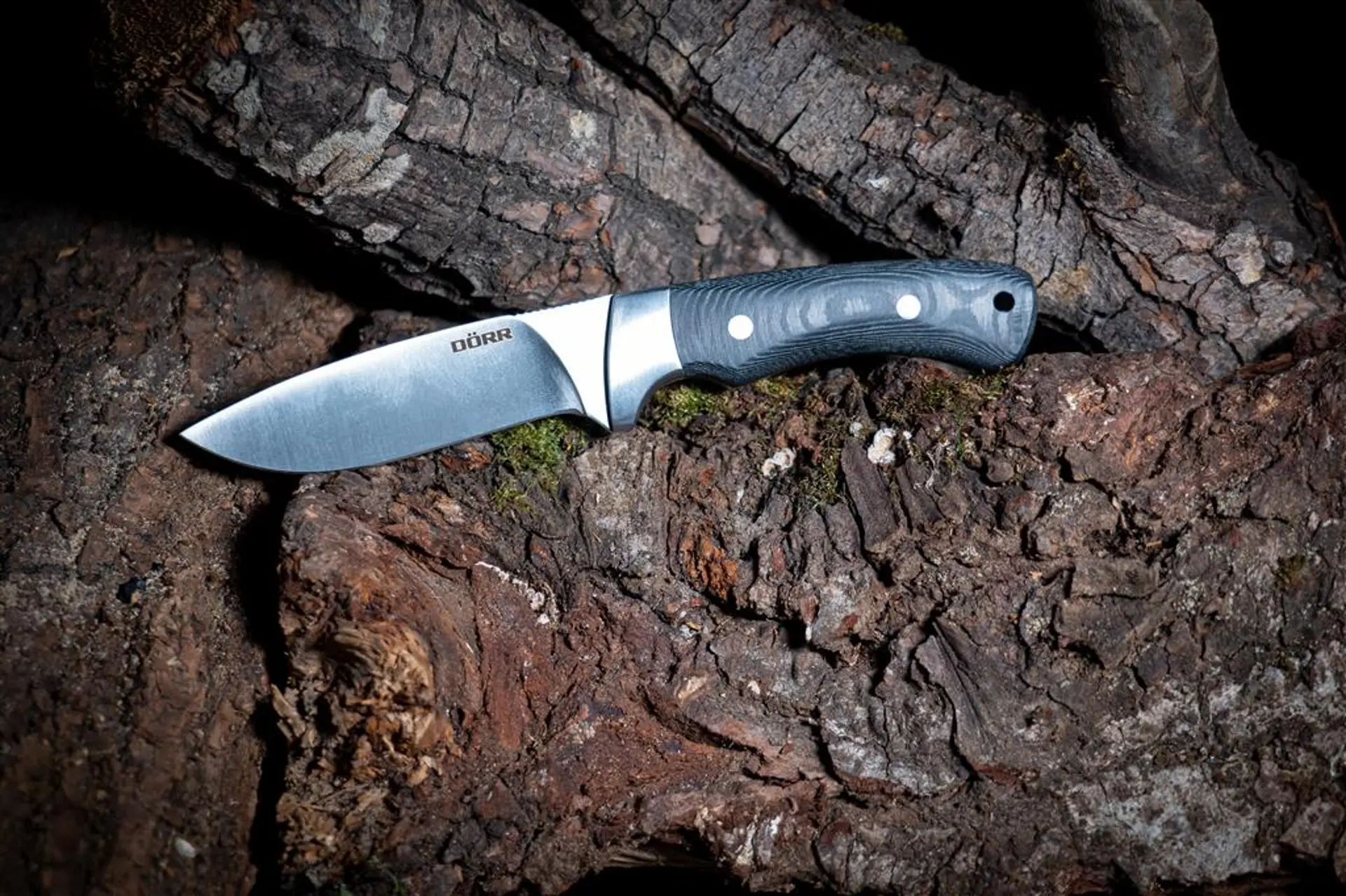 DÖRR Outdoormesser M-110 Micarta + Feuerstahl