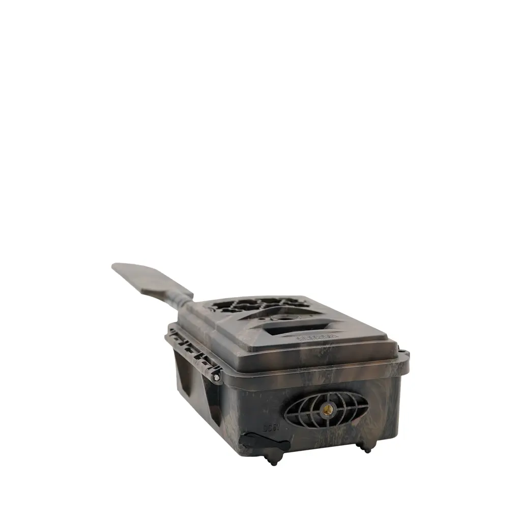 Seitenansicht der SEISSIGER Base-Cam LTE SUPERSIM-Edition mit Antenne SEISSIGER Base-Cam LTE SUPERSIM-Edition – Seitenansicht