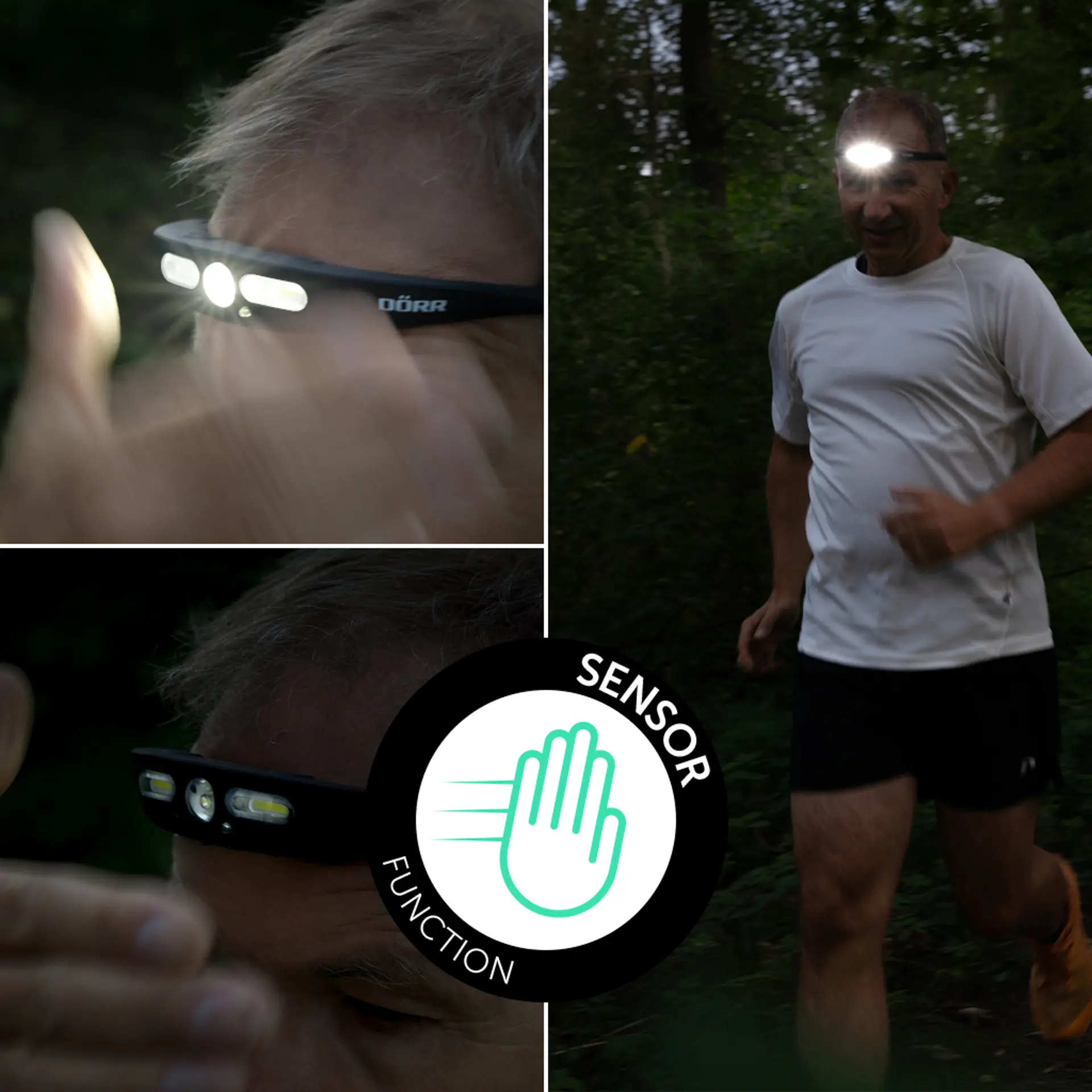 Dörr LED Sensor Kopflampe S-Light