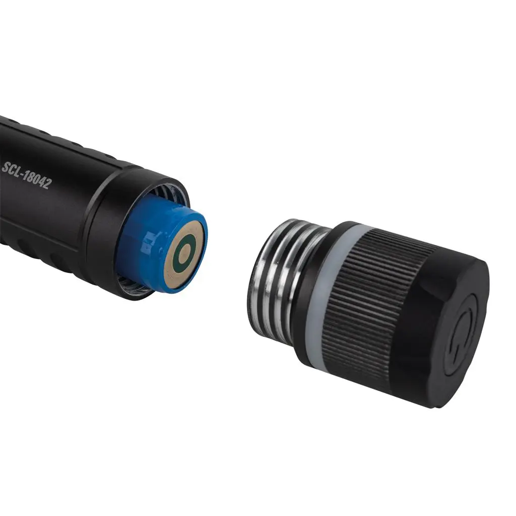 Dörr LED Zoom Taschenlampe SCL-18042 mit Ladestation