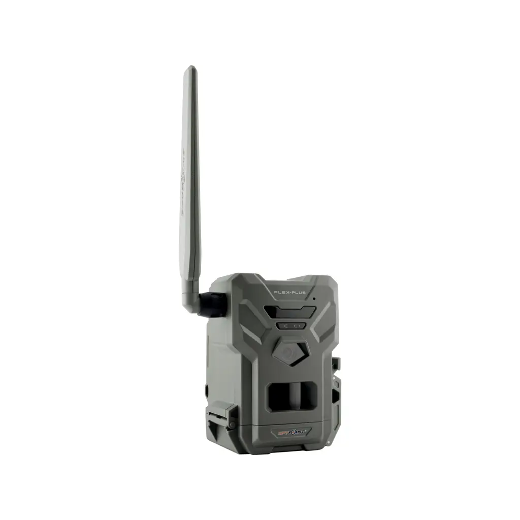 SPYPOINT FLEX-PLUS | Seitenansicht mit Antenne