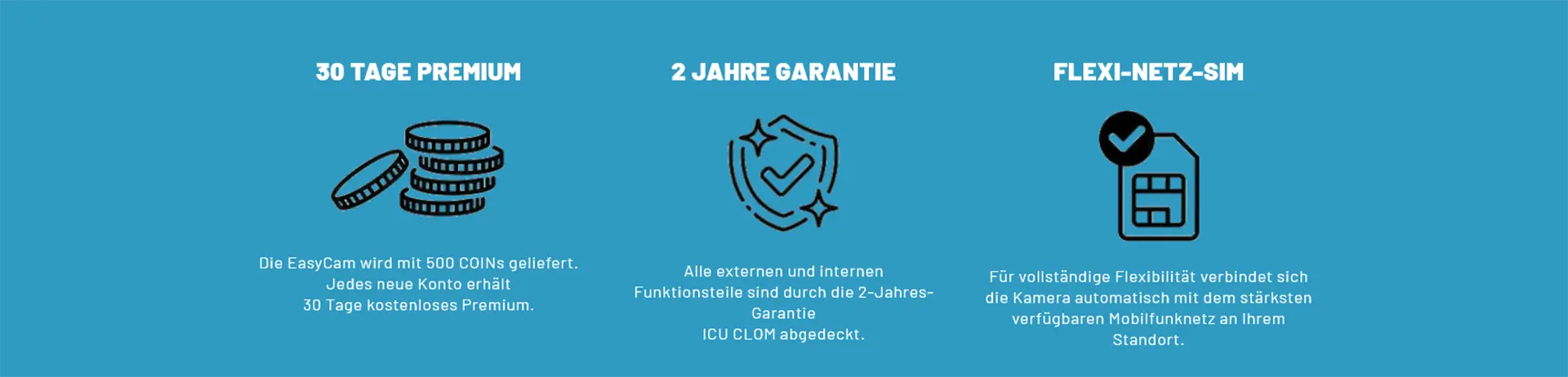 ICU CLOM EasyCam LTE Wildkamera ICU CLOM EasyCam | Kontrolle im Revier per LTE und eSIM