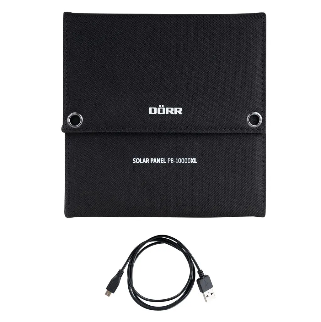 Dörr Solar Panel PB-10000 mAh 21W XL mit Powerbank Dörr Solar Panel PB-10000 mAh 21W XL mit Powerbank