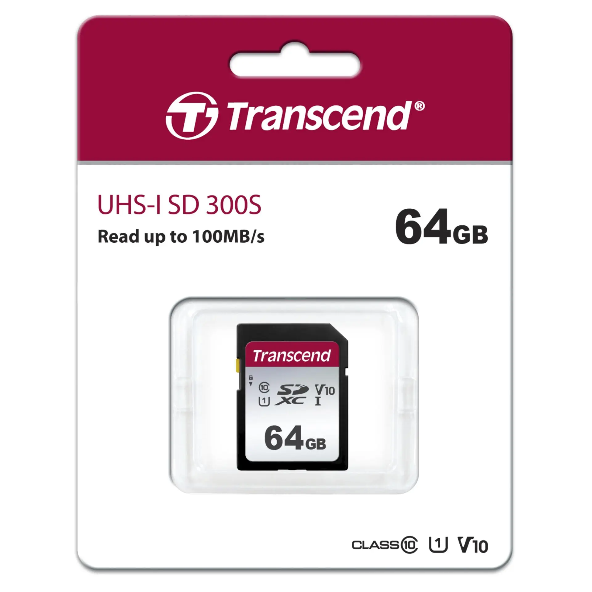 Transcend SDXC 300S 64GB Class 10 UHS-I U1