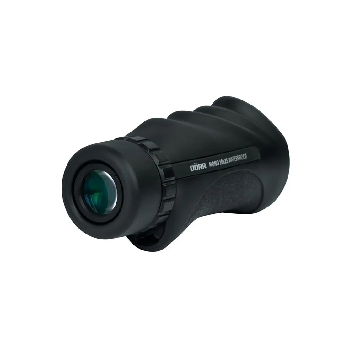 Dörr Monokular 10x25 wasserdicht schwarz