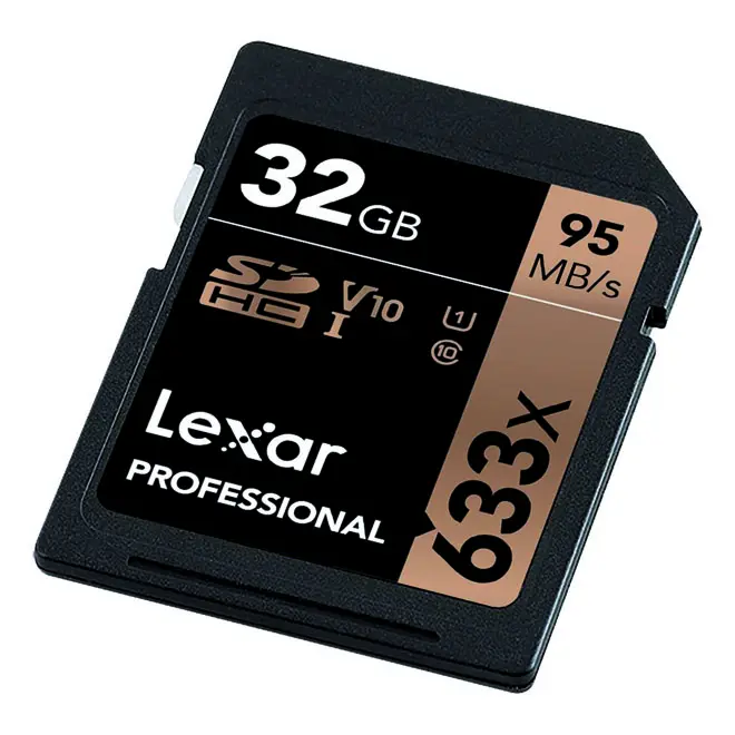 Lexar SDHC Professional 633x Speicherkarte 32GB