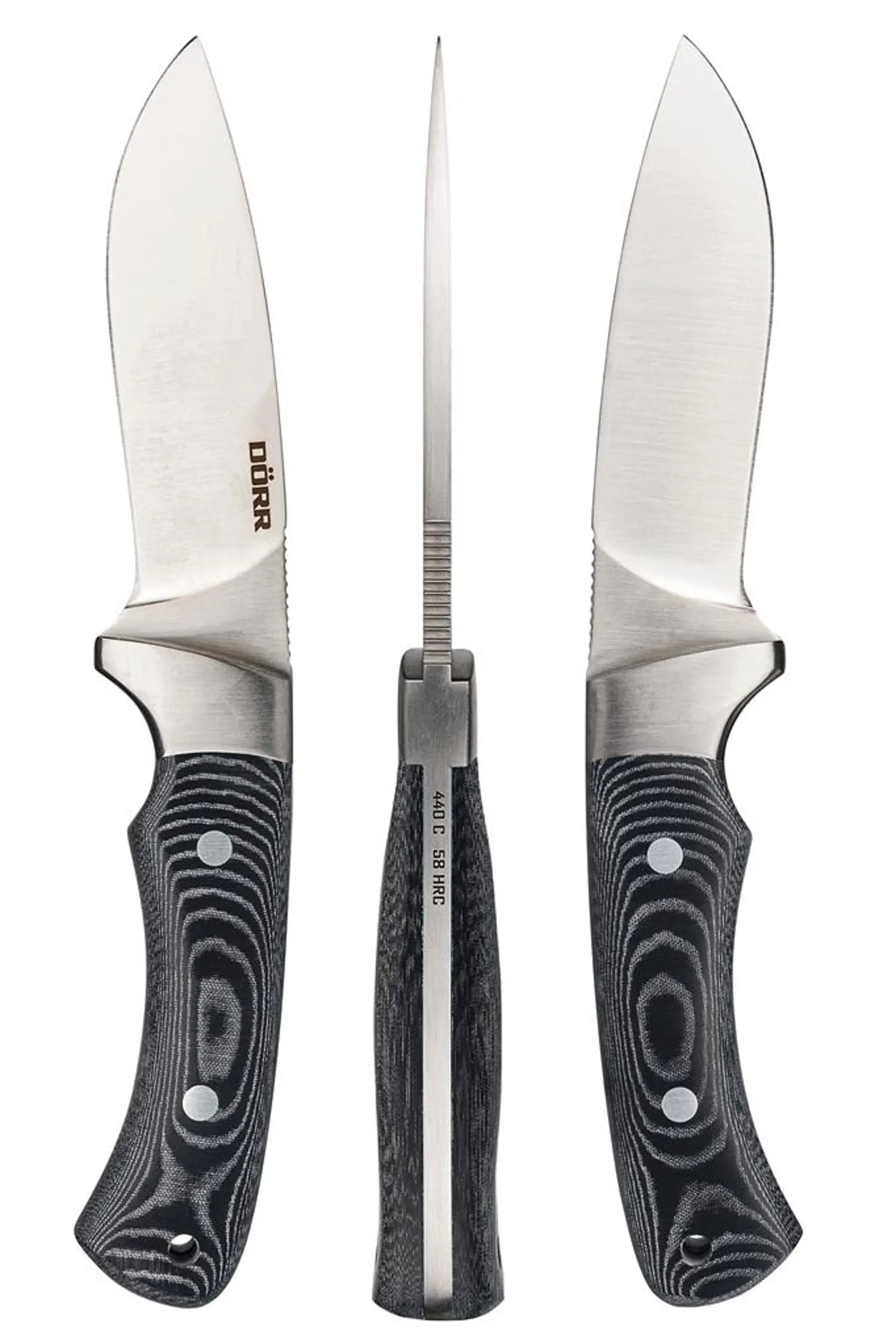 DÖRR Outdoormesser M-110 Micarta + Feuerstahl