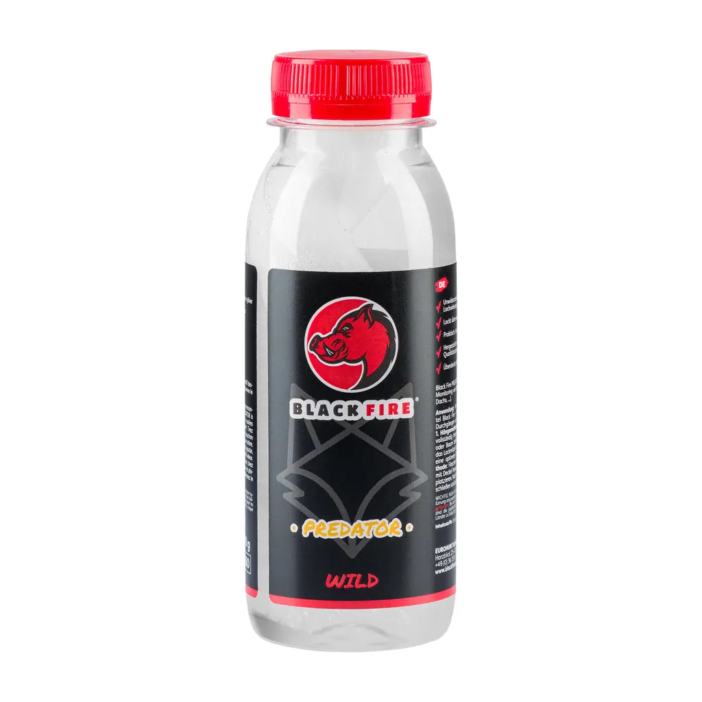 BLACK FIRE Predator 3x80 g Flasche Wild in Frontansicht