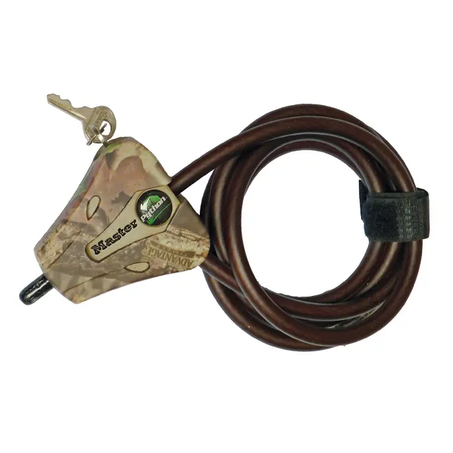 Master Lock Kabelschloss Python Camo