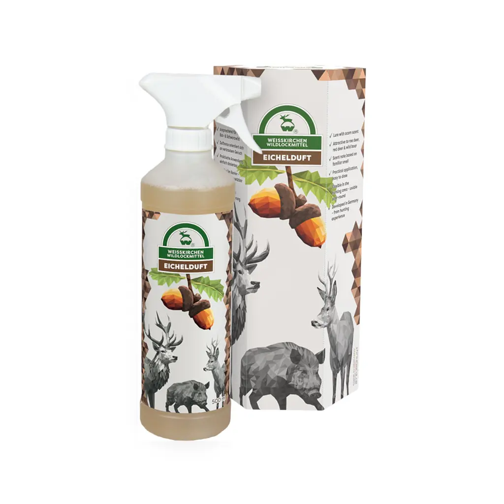 Weisskirchen Eichel-Duft (500 ml) mit Sprühflasche und Verpackung