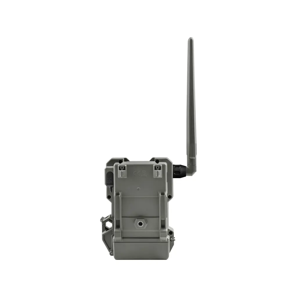 SPYPOINT FLEX-M Rückansicht der mobilen Wildkamera mit Antenne