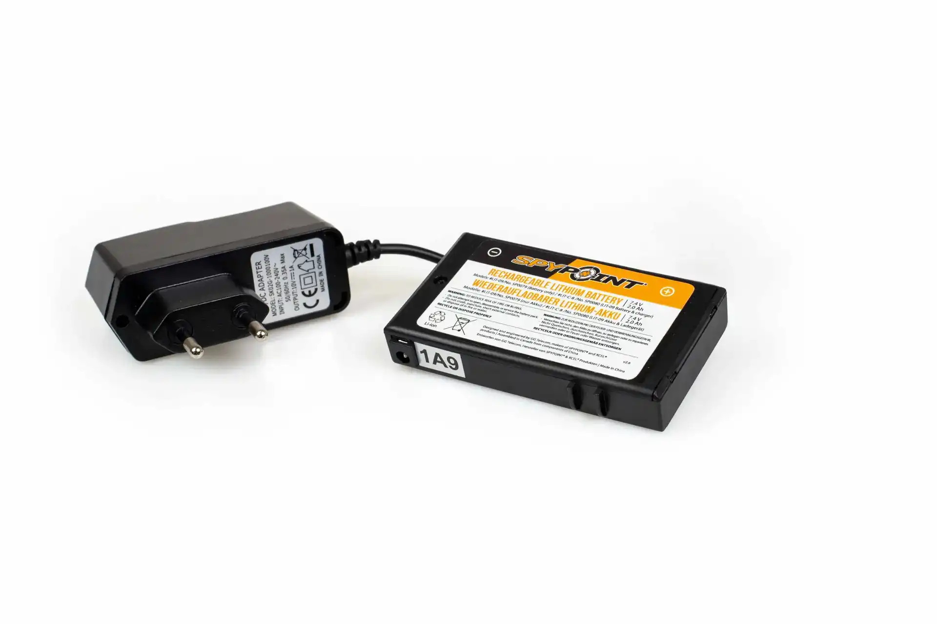 SPYPOINT Lithium-Akku mit Ladegerät SPYPOINT Lithium-Akku mit Ladegerät