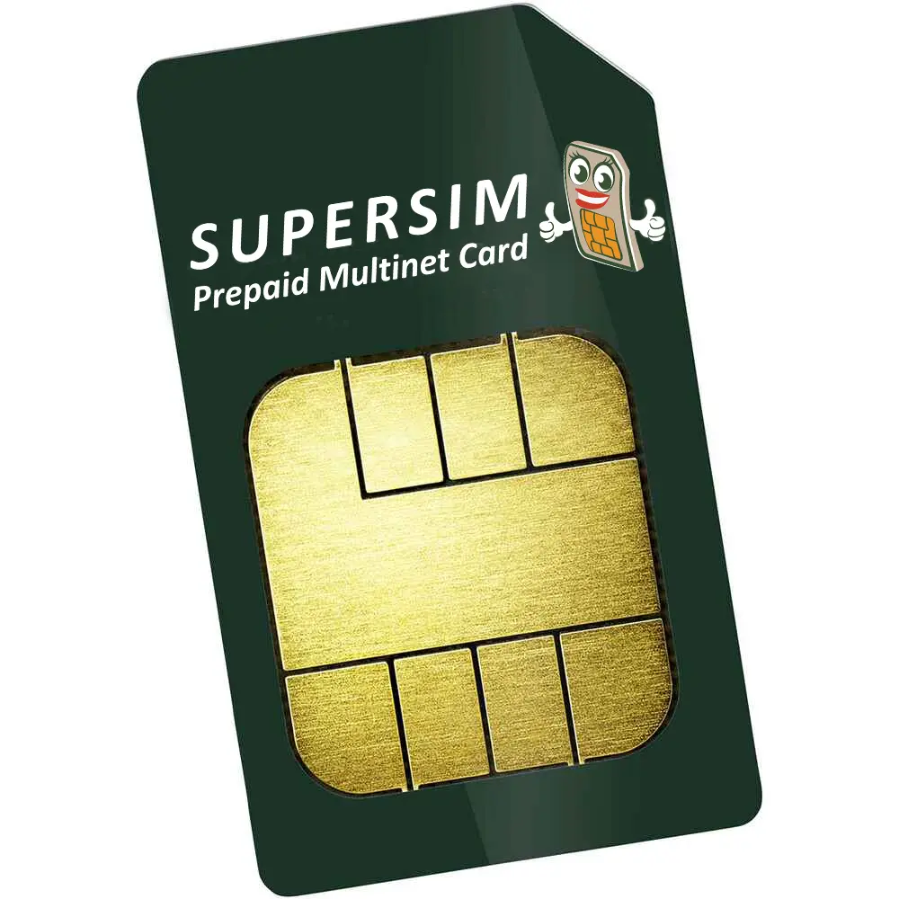 SEISSIGER SUPERSIM Prepaid-Multinetzkarte für Wildkameras