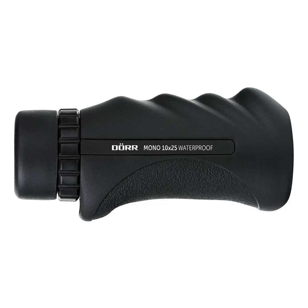 Dörr Monokular 10x25 wasserdicht schwarz
