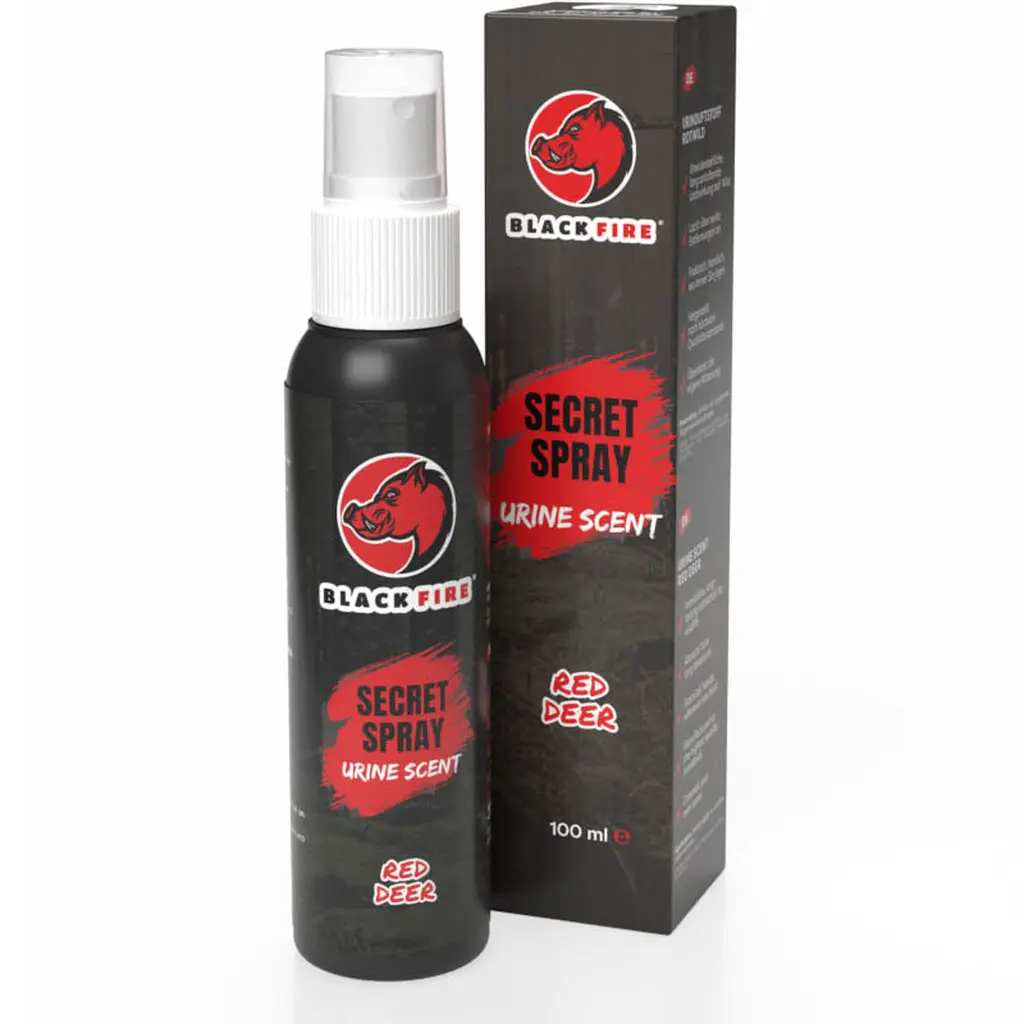 BLACK FIRE Urine Scent RED DEER Sprühflasche mit Verpackung