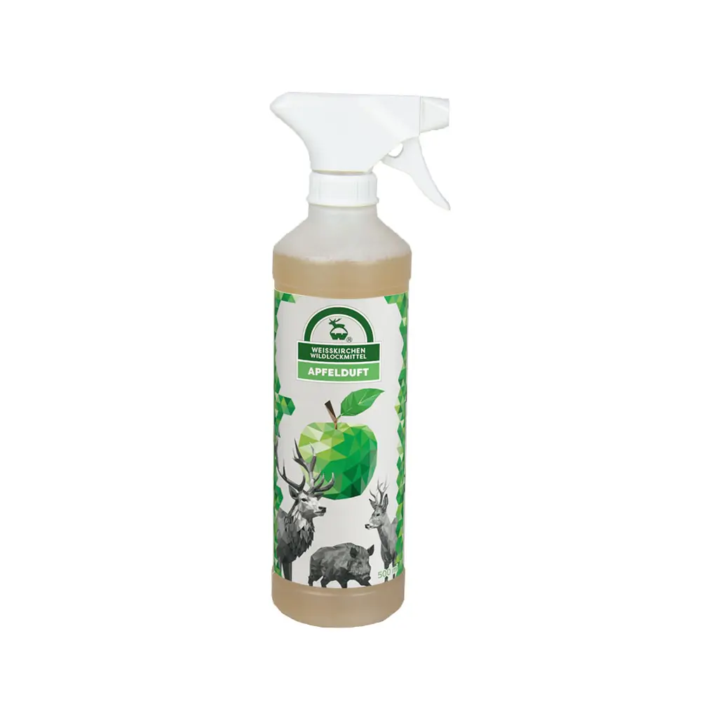 Weisskirchen Wildlockmittel Apfel-Duft (500 ml) als Sprühflasche in Frontansicht
