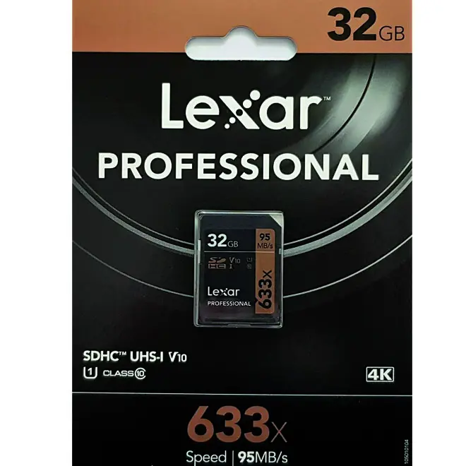 Lexar SDHC Professional 633x Speicherkarte 32GB