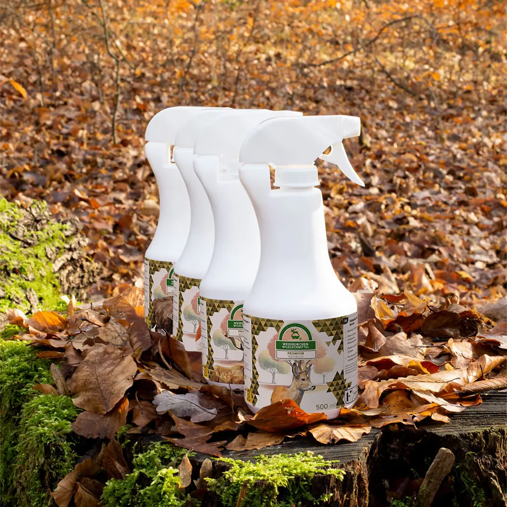 Weisskirchen Wildlockmittel Fuchslockmittel (500 ml) | Mehrere Sprühflaschen der Wildlockmittel-Serie im Revier