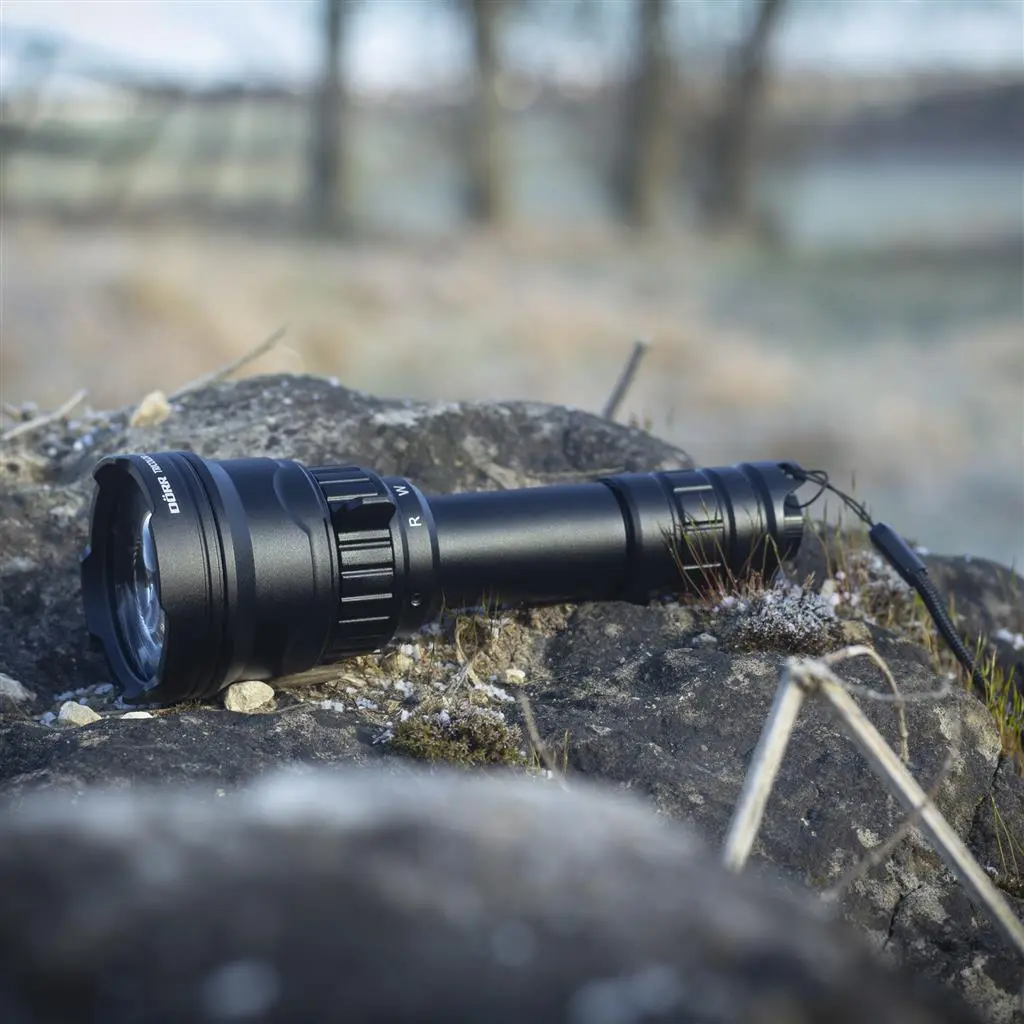 DÖRR LED Jagd Zoom Taschenlampe Tricolor Set