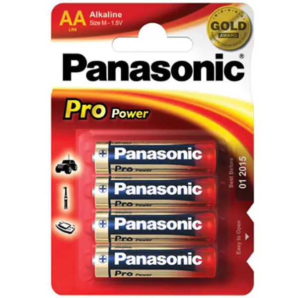Panasonic Pro Power Alkaline Batterie Mignon AA LR6 1.5V