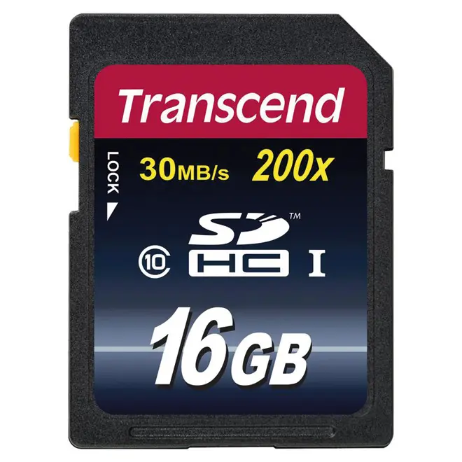 Transcend SDHC Speicherkarte 16GB Class 10