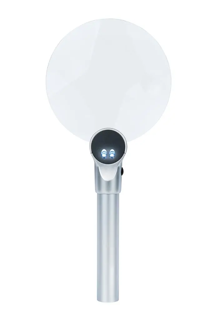 Dörr LED Leuchtlupe LL-110 Alu silber
