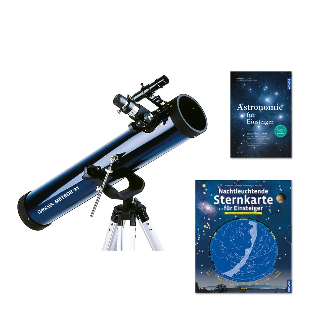 Danubia Spiegelteleskop Meteor 31 Bundle Edition