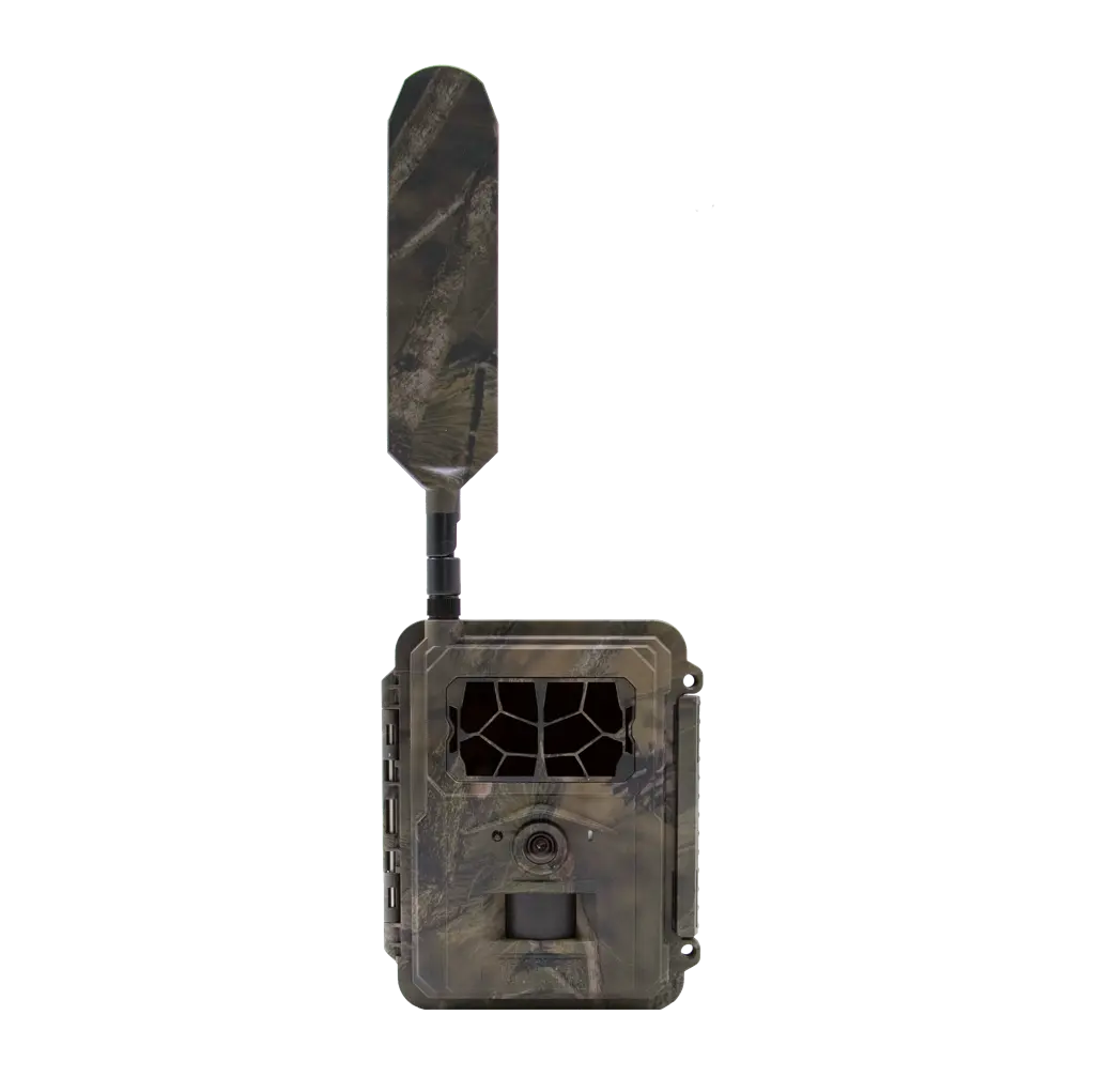 SEISSIGER Pro Cam LTE SUPERSIM Edition Frontansicht mit LTE Antenne