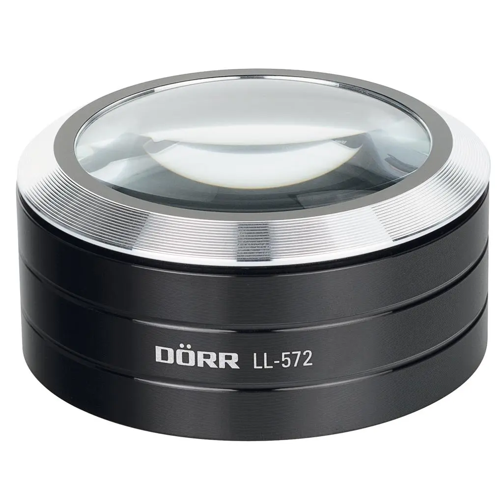 Dörr Profi LED Leuchtlupe LL-572 schwarz