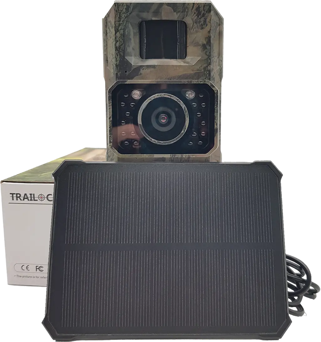 Berger & Schröter Wildkamera Mini 48 MP mit Solarpanel