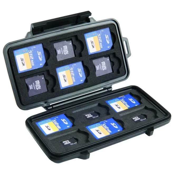 PELI Speicherkarten Hard Case Mod. 0915 schwarz-SD