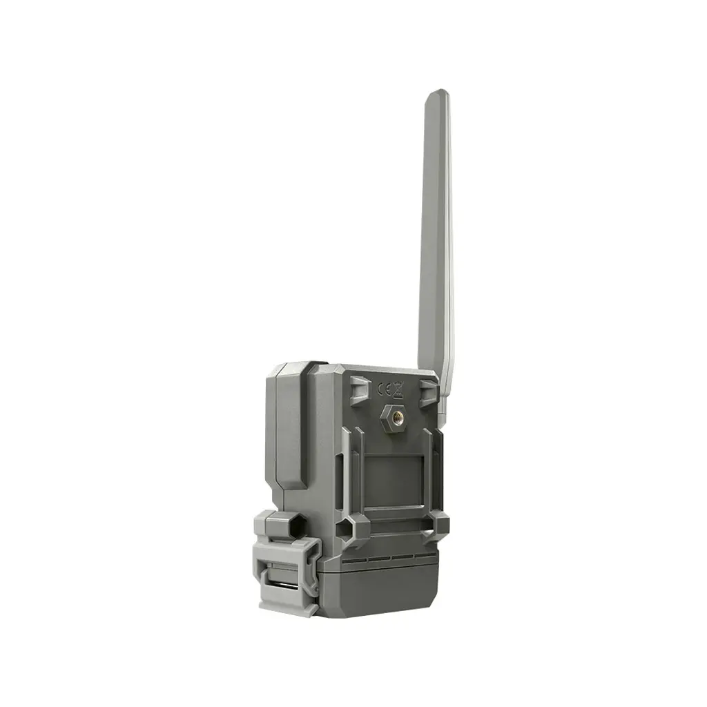 SPYPOINT FLEX-M2 LTE Wildkamera | Rückseite und Gehäuseseite mit Antenne