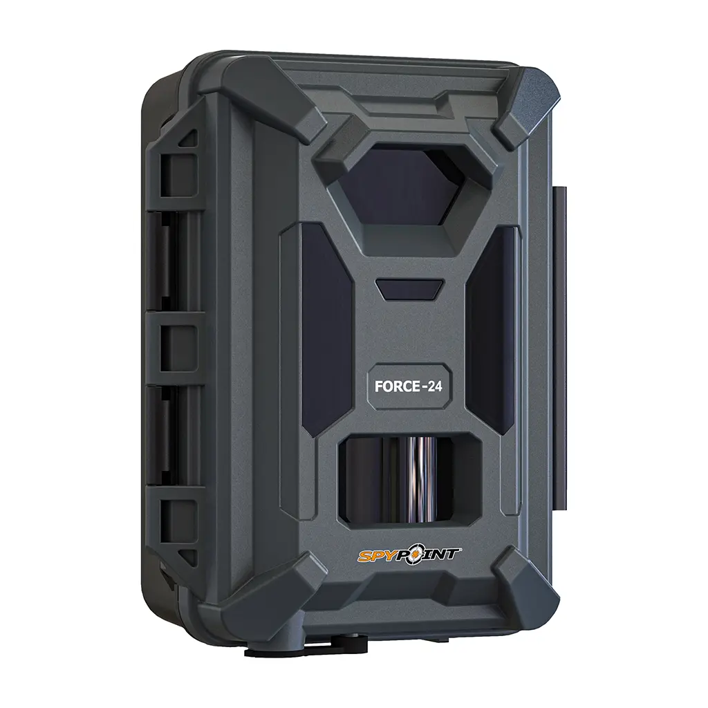 SPYPOINT FORCE-24 Wildkamera – linke Frontansicht leicht gedreht