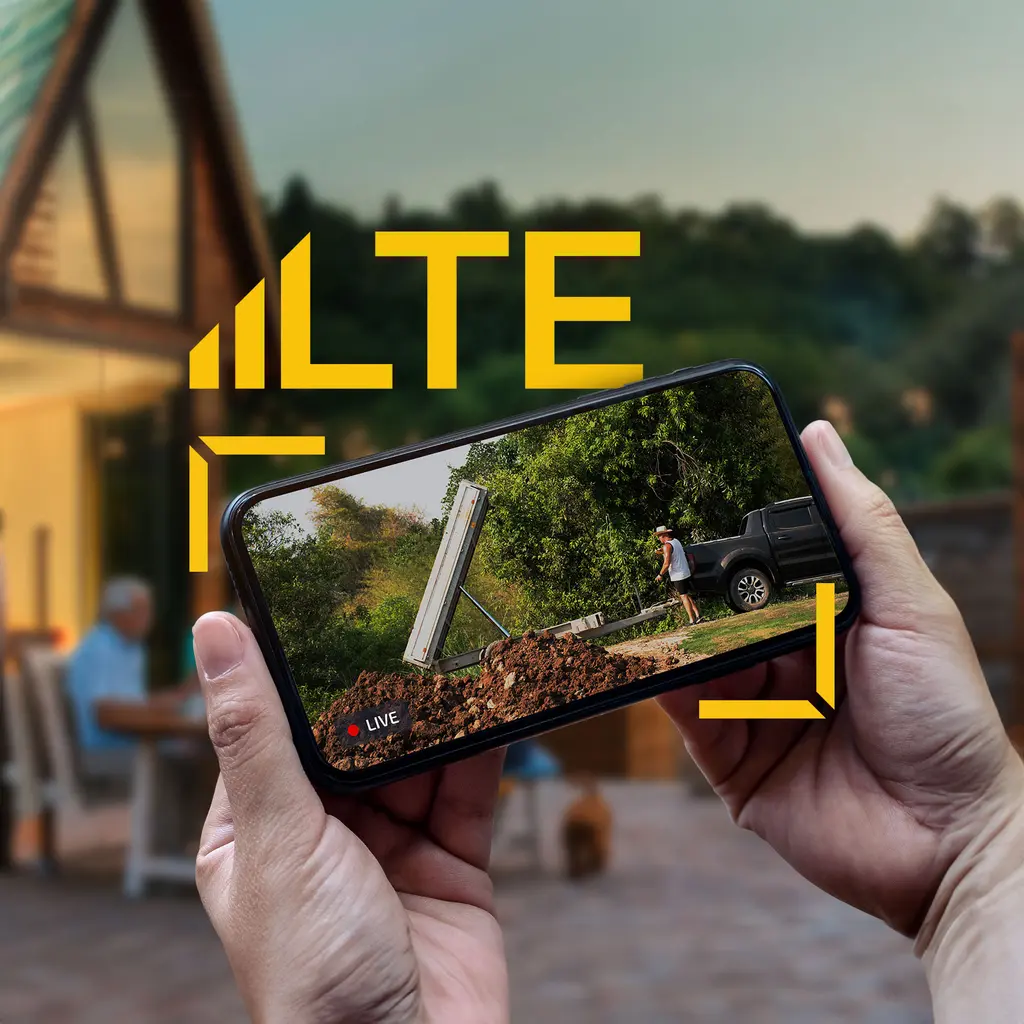 VOSKER V300 Ultimate Überwachungskamera mit LTE Live-Streaming auf dem Smartphone