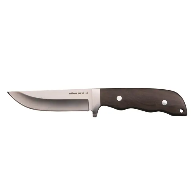 JAGDMESSER BW-103 BLACKWOOD - stabiles und schlankes Mehrzweckmesser für Jagd und Outdoor