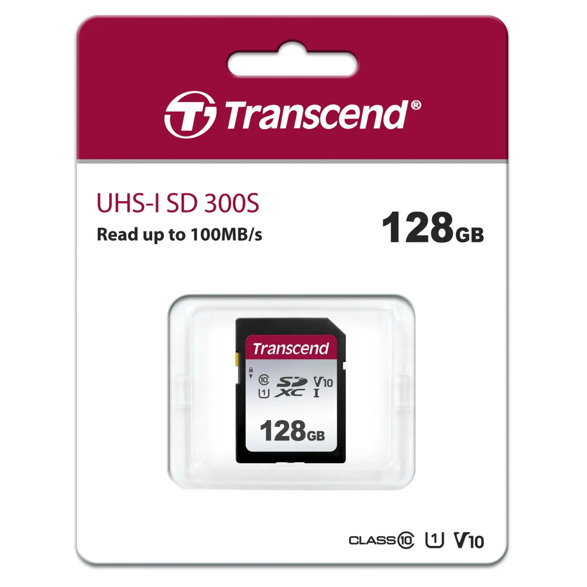 Transcend SDXC 300S 128GB Class 10 UHS-I U1 V10
