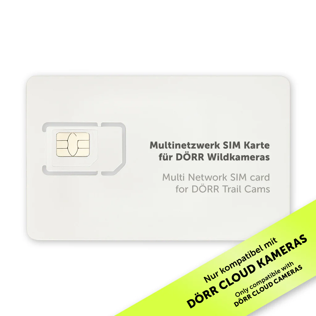 FREEEWAY Multinetzwerk SIM-Karte für DÖRR Cloud Wildkameras