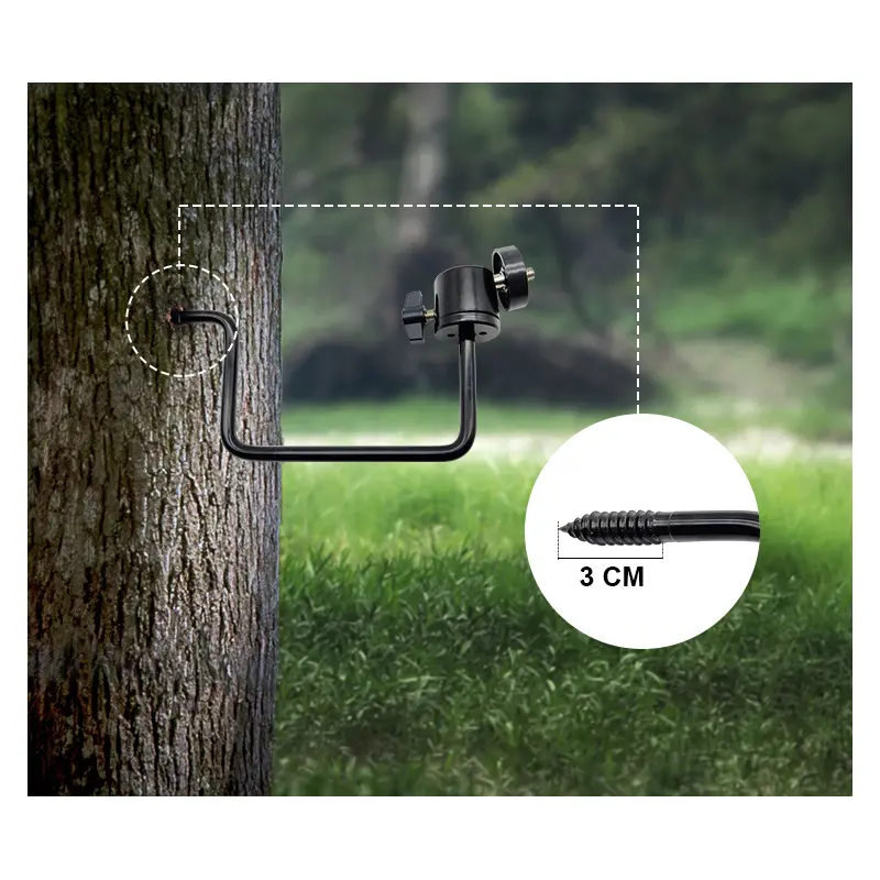 BRAUN Baumschraube für Wildkameras 1/4"