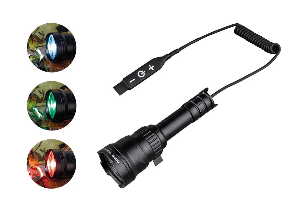 DÖRR LED Jagd Zoom Taschenlampe Tricolor Set